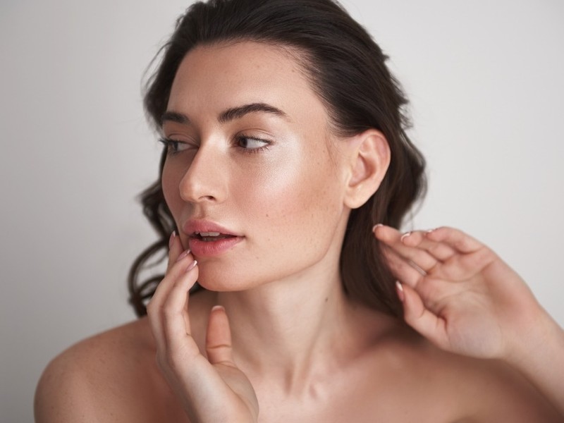Glowing skin result