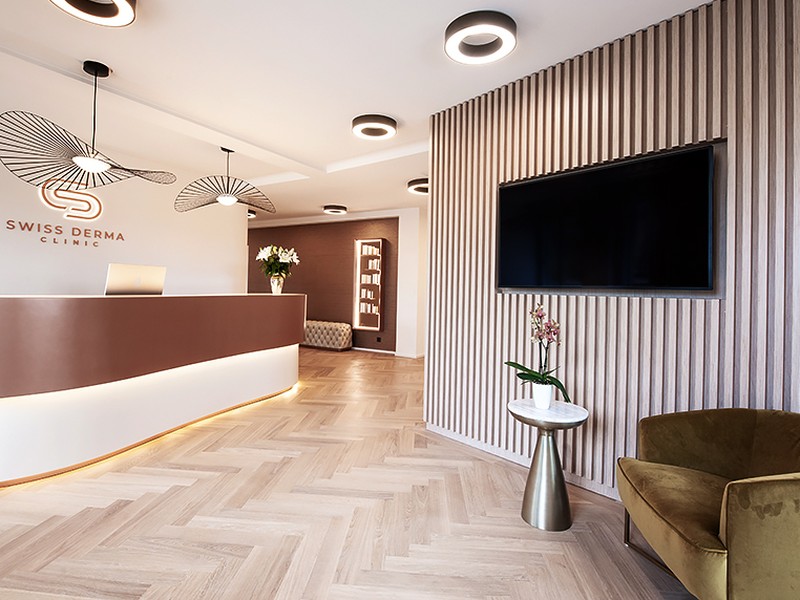 Swiss Derma Clinic reception